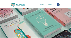 Desktop Screenshot of maxincube.com